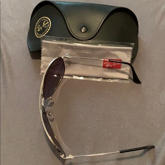 RayBan silver aviators - Picture 2 of 4